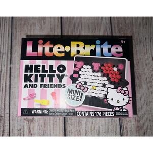 Lite Brite Mini Sanrio Hello Kitty & Friends Super Bright HD 176 Pieces NEW